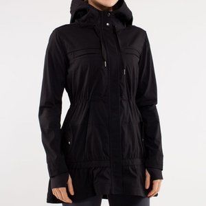 lululemon athletica Black Hooded Jacket